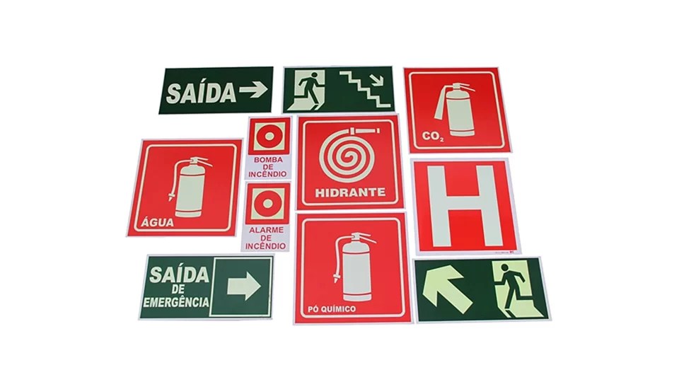 Placas de Rota de Fuga